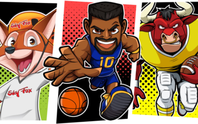 I create a custom logo mascot and cartoon character