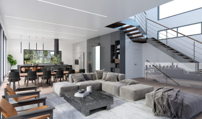I will make interior design, visualize in 3d realistic