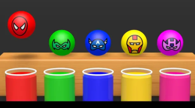 I am creating a children's animation 3d color tutorial video