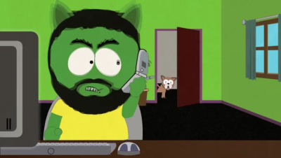 Create cartoon south park style animation