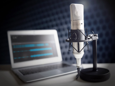 I will record a natural, professional American female voice over