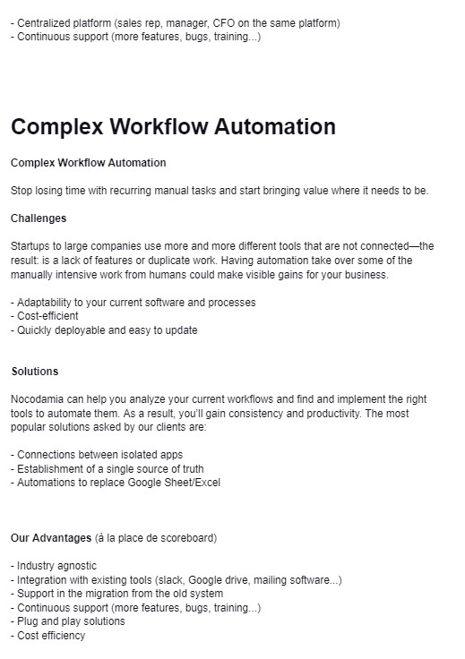 Service Custom CRM