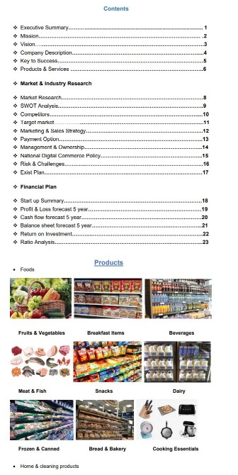 Online Grocery Store