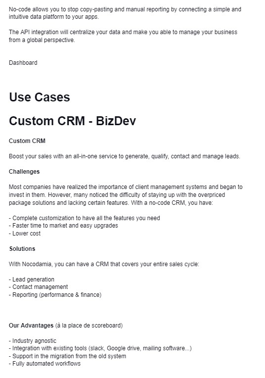 Service Custom CRM