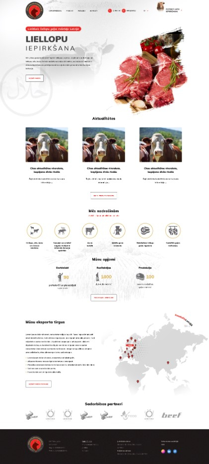 Landing layout on WP