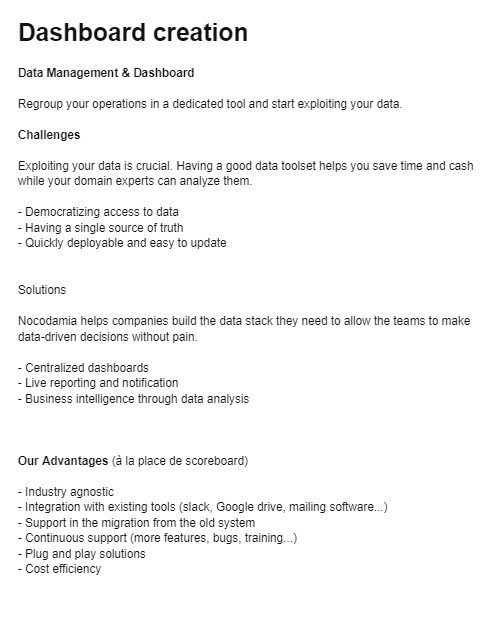 Service Custom CRM