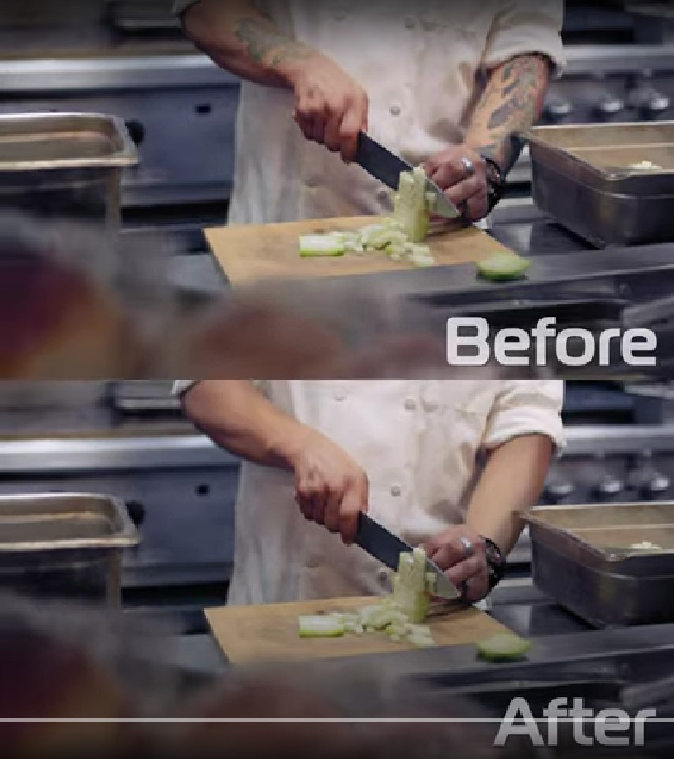 Tattoo removal. Clean up.