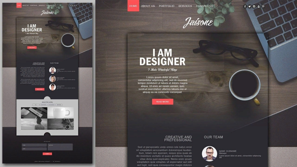 Website design development #2