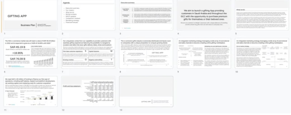 E-commerce business plan