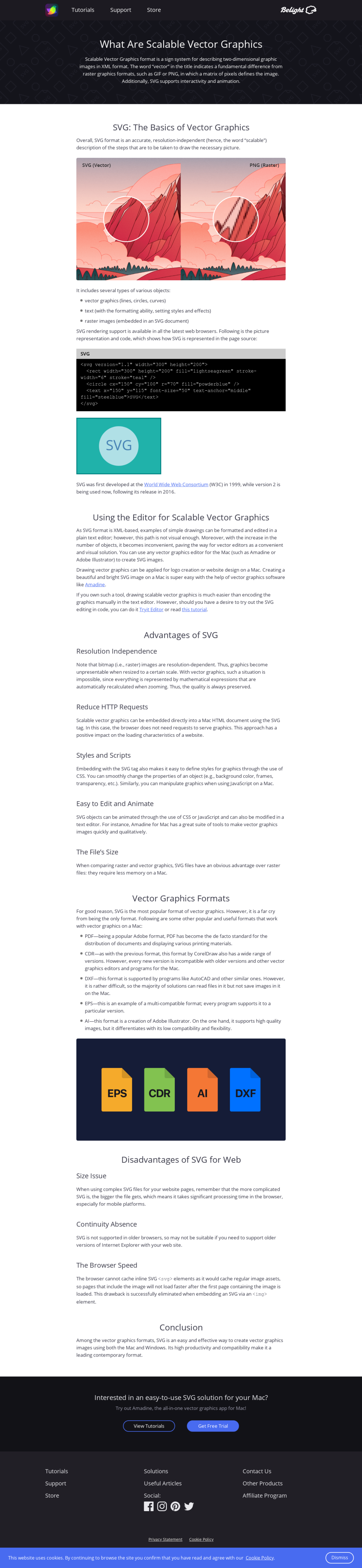 What Are Scalable Vector Graphics