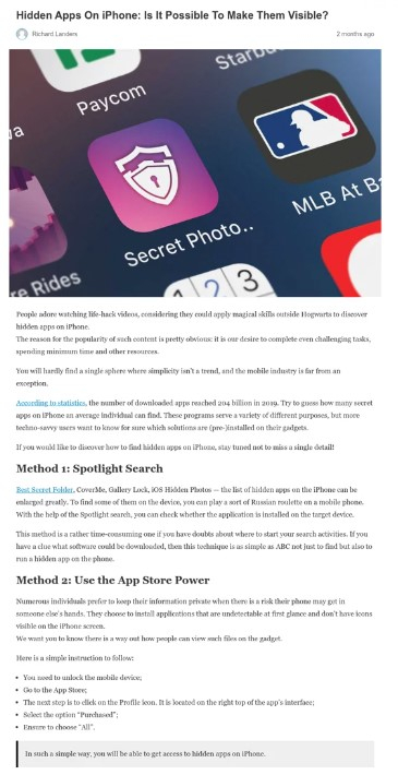 Hidden Apps On iPhone: Is It Possible To Make Th..
