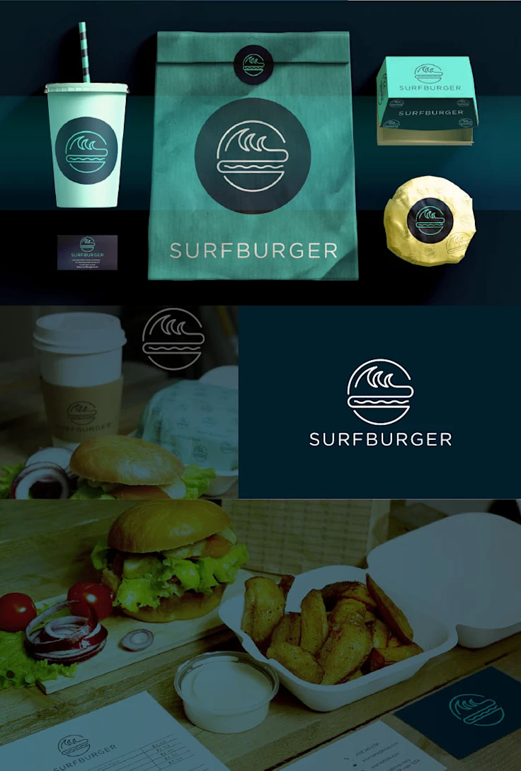 SURF BURGER BRANDING 2