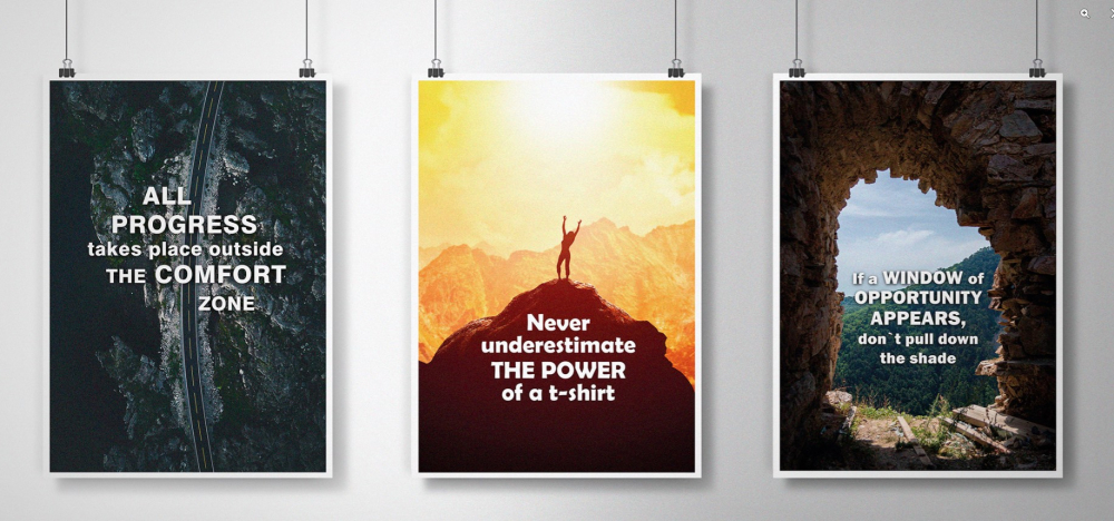 Motivational posters
